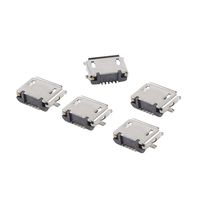 uxcell 36924 Female Jack Connector SMT Socket Surface Mount Pack of 5