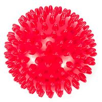 Massage Ball - Spiky for Deep Tissue Foot, Back, Plantar Fasciitis & All Over Body Deep Tissue Muscle Therapy - Includes Free Ebook Roller Instructions