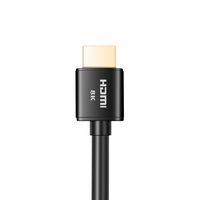 Buyer's Point Ultra High Speed HDMI 2.1 Cable CL3 Rated Dynamic HDR 1.8M(6ft) 8K 120Hz, 48Gbps, Dolby Vision, eARC Compatible with Apple TV, Nintendo Switch, Roku, Xbox, PS4,(1 Pack, Black CL3 Rated)
