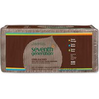 SEVENTH GENERATION NAPKINS,JUMBO PACK,NATURL, 500 CT