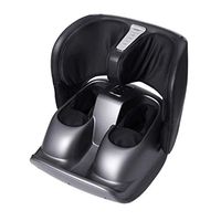 ZXRWY Shiatsu Foot Massager Machine, Electric Foot Massage with Deep Tissue Kneading, Rolling, Scraping, Air Compression,Heating Foldable Leg Massage Adjustable Intensity Foot Massager