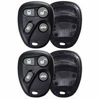 KeylessOption Just the Case Keyless Entry Remote Key Fob Shell (Pack of 2)