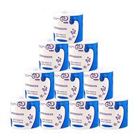 5/10 Rolls White Toilet Paper, Smooth Soft Professional Series Premium Toilet Paper, Rapid Dissolving Toilet Paper