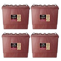4x Trojan 12V 175Ah J185E-AC Deep Cycle Flooded Lead Acid Battery