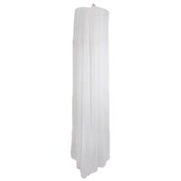 OULII Round Shaped Baby Mosquito Net Baby Toddler Bed Crib Canopy Mosquito Netting (White)