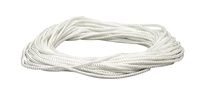 Lehigh NML48X 1/8-Inch by 48-Feet Diamond Braid Nylon Rope, White