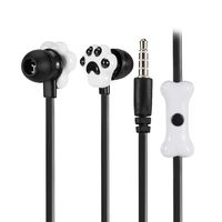 Occitop Cartoon Cat in-Ear Earphones Earbuds Headset Headphone w/Storage Box (Black
