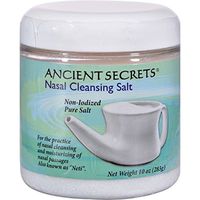 4 Pack of Ancient Secrets Nasal Cleansing Salt - 10 oz - - -