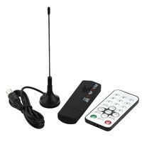 DVB-T DAB FM,RTL2832U & R820T Tuner,Mini USB RTL-SDR & ADS-B Receiver Set,Radio Compatible,MCX Input,Easy Intall,25-1700 MHz,Support Windows XP/2000/Vista/Win7/Win8