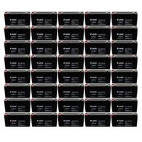 40PC 6V 1.3Ah SLA Battery Rechargeable SLA Replace UB613, D5731, PS612 Fast USA Ship