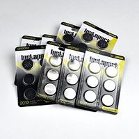 Instapark CR2032 DL2032 ECR2032 Lithium 3V 210mAh Coin Button Cell Battery for Watches & Electronics