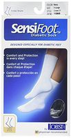 JOBST Sensifoot Closed Toe Crew Socks, Navy, X-Large