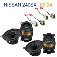 Compatible with Nissan 240SX 1989-1994 Factory Speaker Replacement Harmony (2) R46 Package New