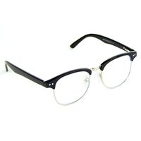 Cyxus Blue Light Uv Filter Eyewear Half Frame Spring Hinge Anti Eye Fatigue Computer Glasses