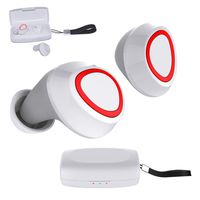 Wireless Earbuds - Portable Bluetooth 5.0 TWS Headphones with 350mAh Charging Case, Deep Bass Stereo Sound, LED Battery Display, 10 Hours Playtime in-Ear Bluetooth Headset - Noise-canceling Earphones