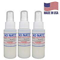 No Natz | Gnat, Mosquito and Biting Flies Repellant | Effective Personal Botanical Bug Spray | Hand-Crafted DEET-Free Hypoallergenic | Non-Greasy Formula (3, 2oz.)