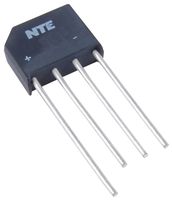 NTE Electronics NTE5310 Single Phase Bridge Rectifier, Full Wave, 4 Amps Average Rectified Output Current, 600V Peak Repetitive Reverse Voltage