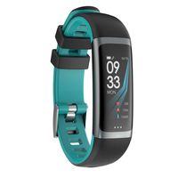 New Fitness Tracker Sports Smart Watch for Women Men Activity Heart Rate Tracker Blood Pressure Smart Bracelet Watch (Sky Blue)