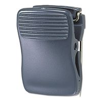 Universal 08221 Recycled Cubicle Clips, 1-Inch x 5/8-Inch x 1 3/8-Inch, 40 Sheet Capacity, Charcoal, 24/Pack