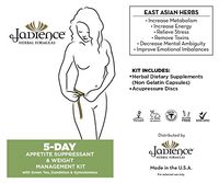 Appetite Suppressant, Gas & Bloating Neutralizer & Weight Management: 5 Day Mini Kit | Increase Metabolism | Fat Burning, Detox & Stress Reduction Supplements | Natural Control Remedy by Jadience