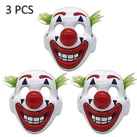 biliten Latex Joker Mask for Halloween Cosplay