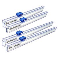 4 Slide Cutter Replacements for Your Commercial Kitchen 12 & 18” Plastic Food Wrap Boxes - 12.6 & 18.5” Long Rails - Direct to You from Our USA Warehouse - Mymicco 21218