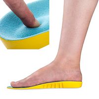 Insoles for Kids Women Arch Support -by WELSONPRO- Providing Excellent Shock Absorption and Cushioning (Kids Size 6-8 Women 7-9)