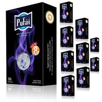 Pufai Tar Block Cigarette Filters Regular 8mm 300 Pieces 10 Boxes Dark