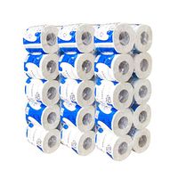 World Backyard 30 Rolls Toilet Paper, 3 or 4-Ply, Ultra Silky & Smooth Daily Use, Soft, Strong And Highly Absorbent Degradable Toilet Tissue Paper for Bathroom Kitchen