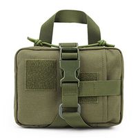 ATAIRSOFT MOLLE System Quick Detach Military Tactical Multi Functional Portable Kit Pouch (OD Green)