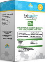 HairConfirm Hair Follicle Drug Test Kit, 12 Drugs Tested 90 Day Report (Express)