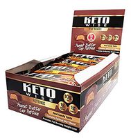 Keto Wise Fat Bombs - Peanut Butter Cup Patties - High Protein, Low Cal, Low Carb, Low Sugar - 16 Packs 34g Each