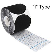 GSPCARE Kinesiology Tape - 16.4ft Uncut Roll, Latex Free Waterproof Physio Tape for Knees, Ankles, Shoulder, Pain Relief and Injury Recovery, Elastic Tape, Beige, Breathable Muscle & Joint Support