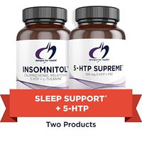 Designs for Health 5-HTP + Insomnitol Duo - Sleep and Mood Support Supplements, Includes Valerian, Melatonin, and L-Theanine (2 Product Set)