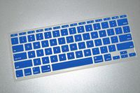 HQF Silicone Laptop Keyboard Cover - Soft Rubber Keyboard Skin Protector for MacBook Air 11"(Sea Blue)