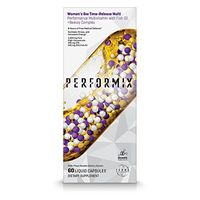 Performix Womens Multivitamin with Omega Fish Oil, Biotin, Collagen, Primrose, Vitamins, Minerals, 60 Count