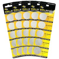 5X 5pack Exell EB-CR2430 3V Lithium Coin Cell Battery Replaces DL2430, BR2430, KL2430, L2430, ECR2430, 5011LC, L20, KCR2430, E-CR2430, KECR2430, LF1/2W