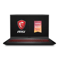 MSI GF75 Thin 9SC-027 17.3" Gaming Laptop, Thin Bezel, Intel Core i7-9750H, NVIDIA GeForce GTX1650, 16GB, 512GB NVMe SSD