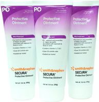 Smith and Nephew SECURA Protective Ointment Skin Protectant 5.6oz Tube (Pack of 3)