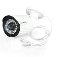 Westshine Security Bullet Camera 720P 1.0MP 1/3" Sensor 3.6mm Lens 2-in-1 AHD/Analog Camera with OSD Menu IR Cut 30 LEDs 83ft Night Vision Weatherproof Outdoor Indoor Cameras（720P）