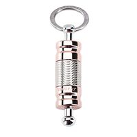 LUBINSKI Cigar Punch 2 Size Blades Knife Sharp Cigar Drill Hole Opener Retractable and Screw Out Punch Smoking Accessories