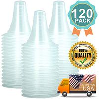 120 Ear Thermometer Covers Lens Filters Refill Caps for All Braun ThermoScan Models, BPA Free and Disposable for Braun Thermoscan