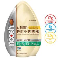 NOOSH Plant Based Almond Protein Powder Vanilla 1.15lb Bag - Vegan, Naturally Sourced Ingredients, Non-GMO, Gluten Free, Kosher, Peanut Free, Soy Free, Dairy Free 17g of Protein per Serving