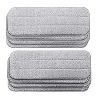 Xigeapg 8 PCS Replace Mop Cloth Rags for Mijia Deerma Water Spray Mop 360 Rotating Cleaning Cloth Head Wooden Carbon Fibe