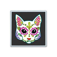 XIANN Care Contact Lens Box Holder Container Case Storage Eyecare Kit - Cat in White