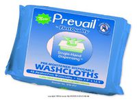 Prevail Disposable Washcloths, Prevail Wshclth Ref Pk, (1 PACK, 48 EACH)