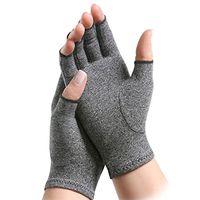 Arthritis Gloves, Open Finger Hand Gloves Provide Arthritic Joint Pain Symptom Relief for Men and Women