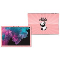 MightySkins Skin Compatible with Microsoft Surface Pro 6 Tablet - Hug A Panda | Protective, Durable, and Unique Vinyl Decal wrap Cover | Easy to Apply, Remove, and Change Styles | Made in The USA