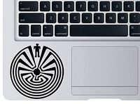 Richstar17 Man in The Maze MacBook Decal Man in The Maze Sticker for Apple MacBook Laptop Maze Vinyl Sticker (3'')