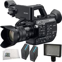 Sony PXW-FS5 XDCAM Super 35 Camera System with Sony E PZ 18-105mm f/4 G OSS Lens + 4PC Accessory Kit